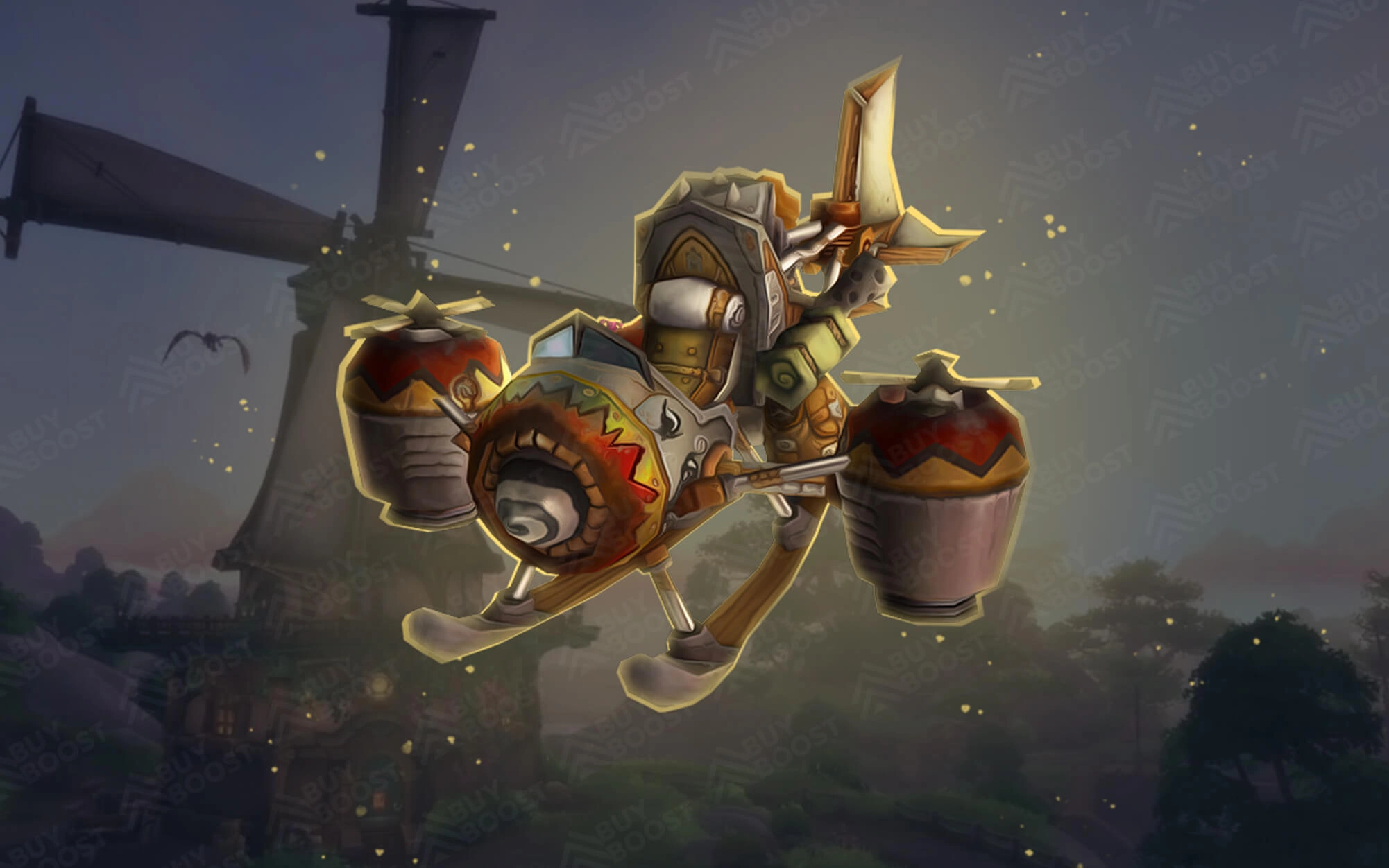 Turbo-Charged Flying Machine Mount Turbo-Charged Flying Machine Mount